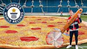 largest pizza